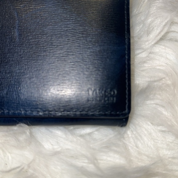 TAKEO KIKUCHI Folding Long Wallet EUC in Navy - Picture 5 of 12